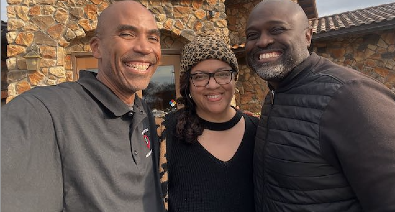 Terry and Douglas Dupree with Maury Osbourne We Found You