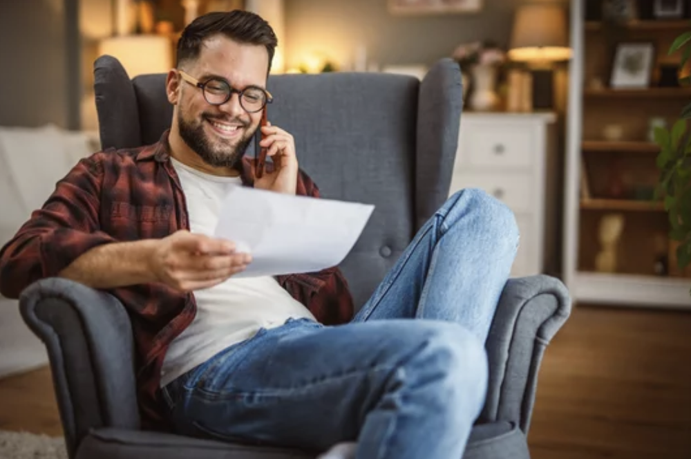 client consultation and friendly phone call